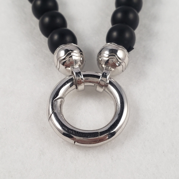 17" Black Seed Necklace - Picture 3 of 6